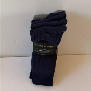 New Men’s Banana Republic 6 Pairs Dress Socks